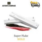 Bait Mold Zoom Super Fluke Fishing Lure Shad Soft Plastic 4-7"