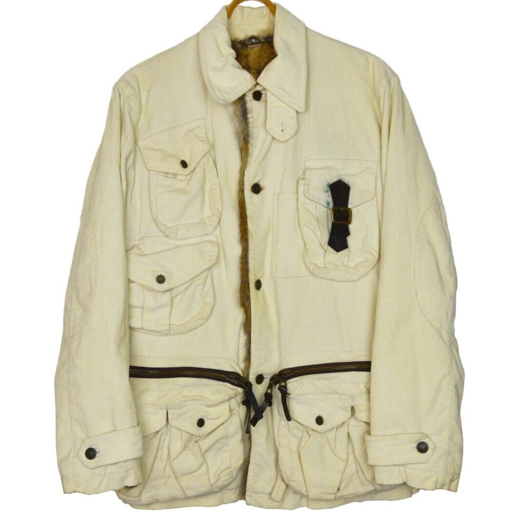 Vintage DOLCE & GABBANA D&G Hunting Jacket Coat Multipocket Size 