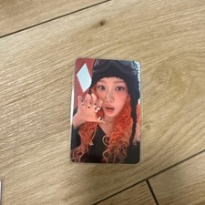 Le Seraphim Chaewon SPAGHETT bdm Autografo Sessione Limitata Trading Card