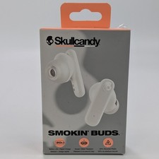 Skullcandy Smokin' Buds True Wireless Bluetooth Earbuds - White