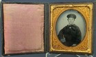 Very Clear 1/6th Plate Ambrotype of a Civil War Navy Sailor — photo 1