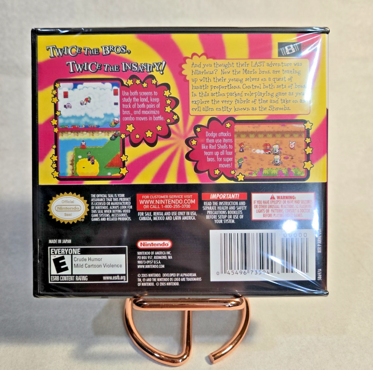 Mario & Luigi : Partners In Time-Nintendo ds-Sealed | eBay