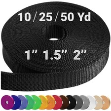 3/4" 5/8" 1" 1.5" 2" Webbing 10 25 50 Ya