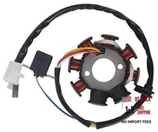 Magneto Ignition Stator 4 Wires AC 8 Poles Fits GY6 50cc 80cc 100cc