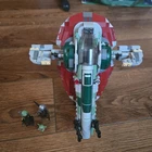 LEGO Star Wars: Boba Fett's Starship (75312) No Box, Complete BONUS Grogu fig
