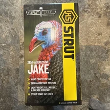 HS Strut Lite Semi-Aggressive Jake Turkey Decoy Hunting New!