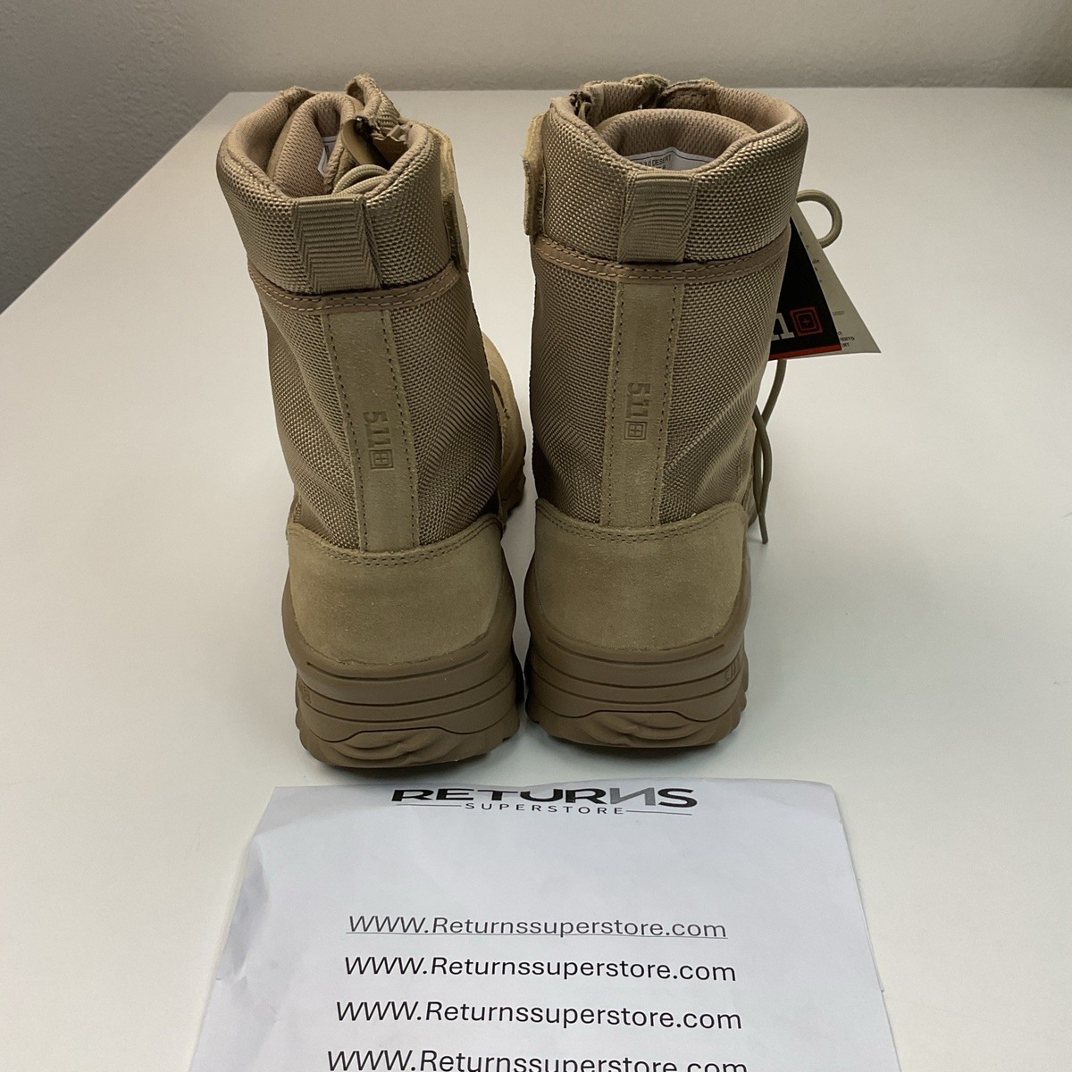 5.11 Tactical Speed 3.0 8” Side Zip Boots 12337 Coyote US 14 | eBay