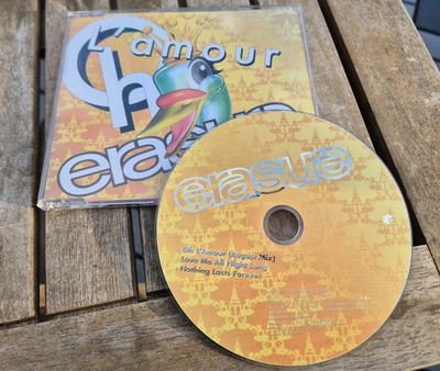Erasure - Oh L'Amour 2003 -MCD,  3 Track Maxi CD