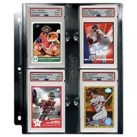 Ultra Pro - Graded Slab Page - Black: 4Er Set, Kunststoff, Card-Halt (Us Import)