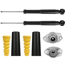 2x Stossdämpfer + Domlager + SACHS Protection-Kit Hinten FÜR AUDI A1 VW POLO 6R