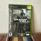 Tom Clancy's Splinter Cell (Microsoft Xbox, 2002) Complete w/ Manual CIB