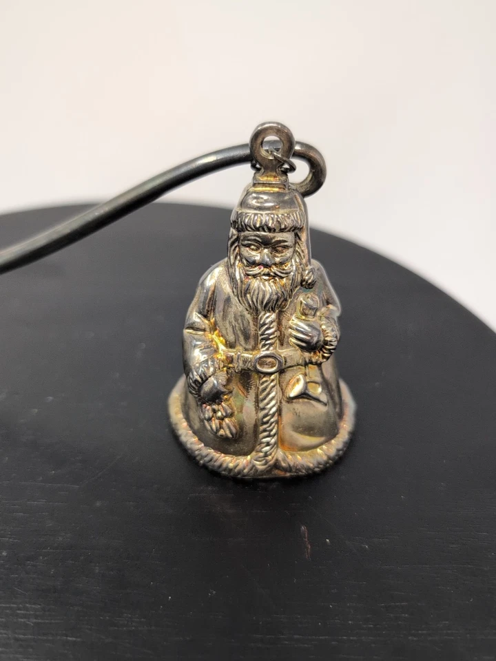 Silver Treasures By Godinger Santa Claus Silver-Plated Candle Snuffer  - Image 2 of 4
