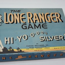 Juego de mesa The Lone Ranger 1938 ¡Hola plata! Parker Brothers