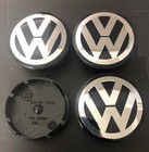 4x WHEEL CENTRE CAP For VW Passat Golf Jetta Polo 6N0601171 55mm 1J0601171 Black