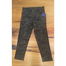 NEW Gap Fit 14 16 XXL leggings Girls Camo Pockets nwt