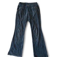 Y2K navy juicy couture low rise flare tracksuit pants