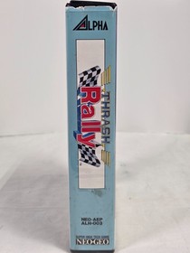 Neo Geo AES Thrash Rally CIB Complete ENGLISH Version ALH-003 Tested SNK