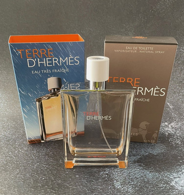 Hermes d´Hermes Eau tres fraiche SAMMELFLAKON LEER ohne Inhalt + Verpackung