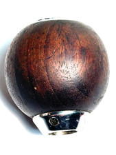 Vintage Manual Transmission 4-speed Shifter Knob Wooden 12 Opening Wset Screw