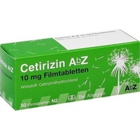 Cetirizin Abz 10 Mg Filmtabletten 50 St. Pzn 06716142