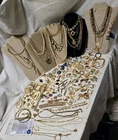 Vtg Lot 170 Pc Trifari Brooch Necklaces Avon Monet Signed Unsign GOLDTONE 5.5 #