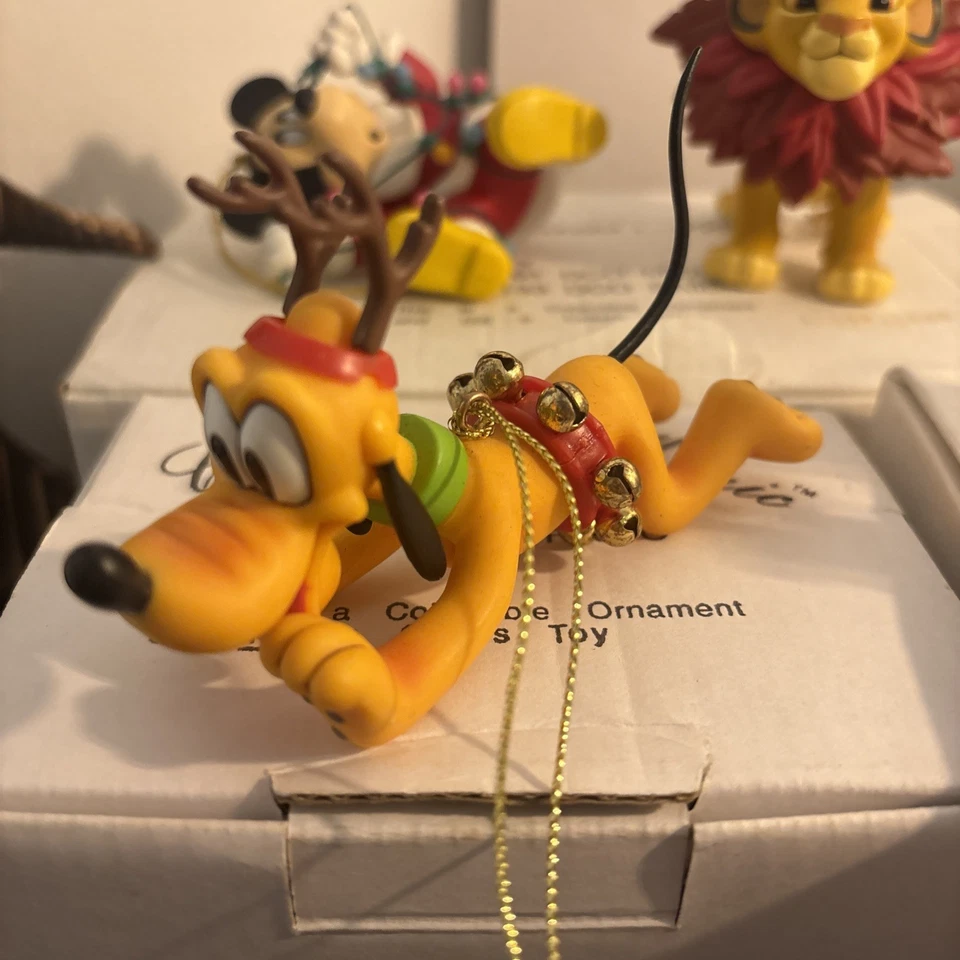 Adorno vintage Grolier Disney colección mágica de Navidad con caja (8) Foto 3 de 4