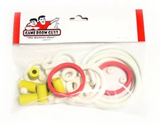 Gottlieb Vegas Pinball Machine Replacement Repair Rubber Ring Kit White