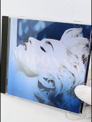 MADONNA True Blue CD with 3D Lenticular Cover 1986 Album RARE
