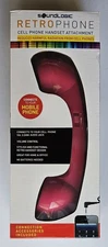**Pink*Retro Phone Handset Classic Electronics Accessories NIB  Benefits Charity