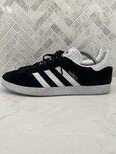 Adidas Gazelle Sneakers Mens Size 12 Core Black Cloud White Leather BB5476