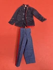 1964 Hasbro GI Joe Action Marine Dress Blue Uniform Hong Kong Jacket Pants
