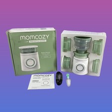 Momcozy MW03 Portable Baby Bottle Warmer Green w/ Extra Piece NO3123