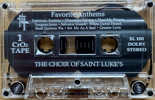 Audio Cassette Surgens Jesus Favorite Anthems For Evensong - Parish /St. Luke’s - Picture 3 of 5
