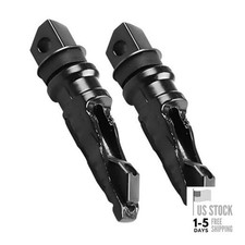 2 PCS Motorcycle Rear Foot Pegs, Non-Slip Motorcycle Foot Peg, Aluminum Alloy