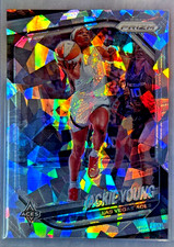 Jackie Young 2025 Panini Prizm WNBA Cracked Ice Prizm Card-#23 Las Vegas Aces
