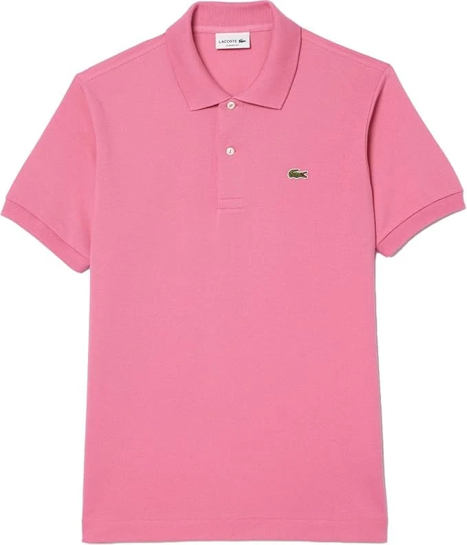 Lacoste Men's Short Sleeved Ribbed Collar Shirt