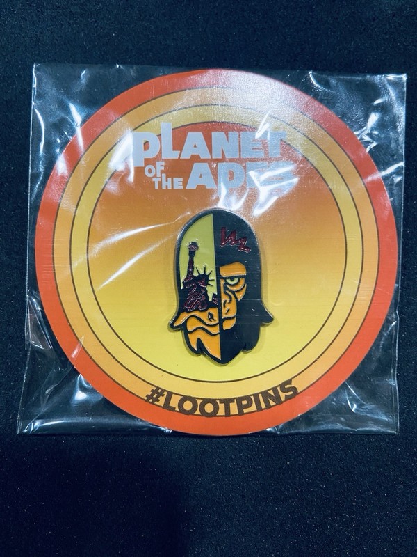Planet of the Apes Loot Crate Lootpins Exclusive Pin 2021