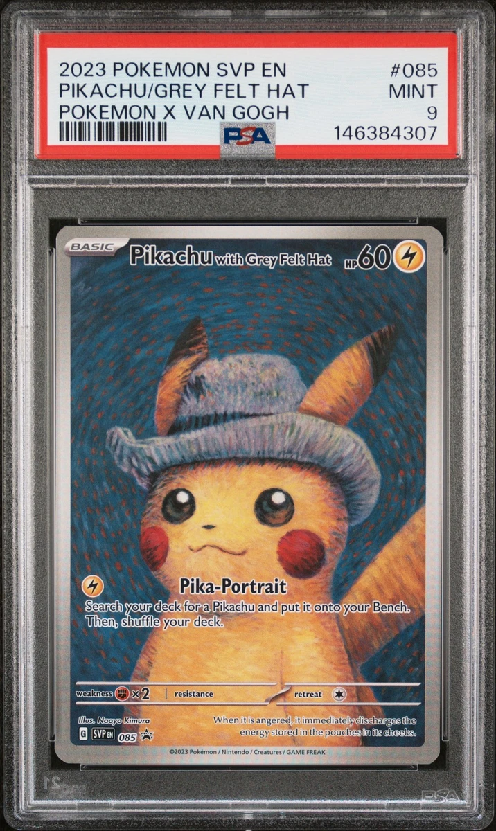 Preços baixos em Pikachu with Grey Felt Hat 085 Sv: Scarlet