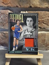 2024-25 Panini Black Prequel Jersey Josh Giddey/99