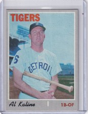 1970 Topps Baseball #640 Al Kaline - Detroit Tigers