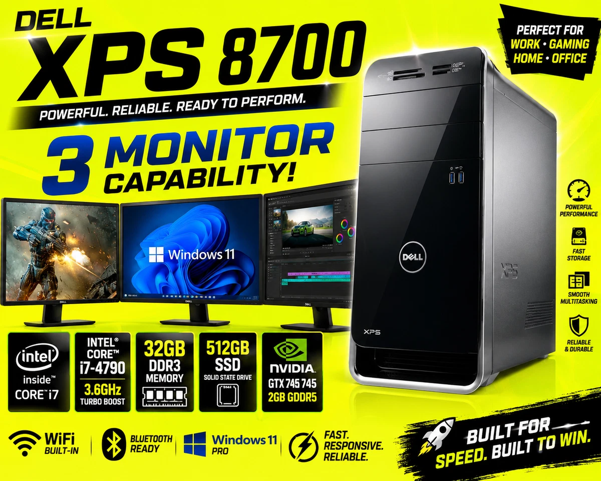 Windowsデスクトップ DELL XPS 8300/i7/16GB/SSD240G/Office2021 Dell Xps 8300 for sale - eBay