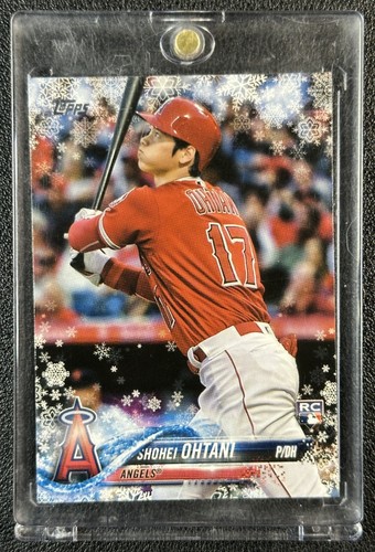 SHOHEI OHTANI 2018 TOPPS HOLIDAY #HMW17 ROOKIE RC ANGELS