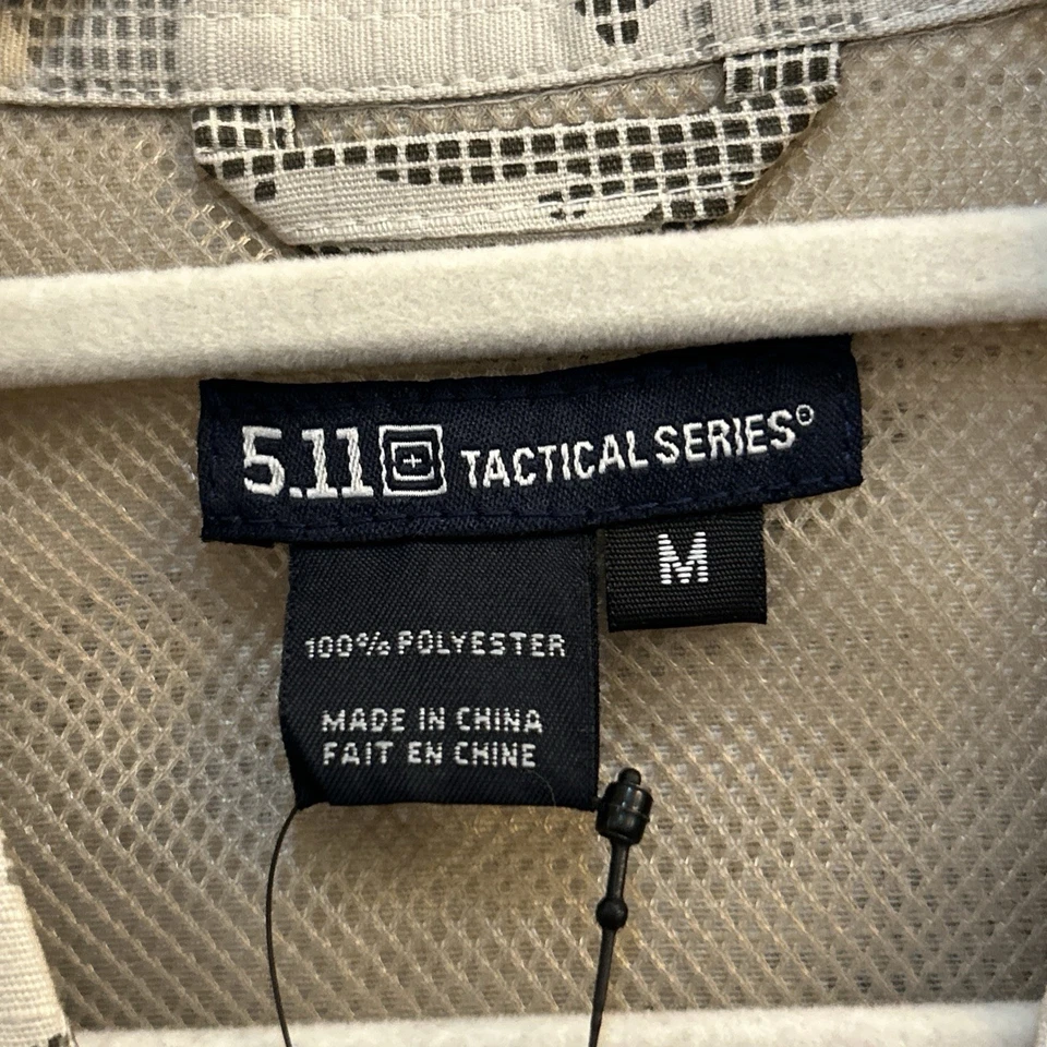 NUEVO CON ETIQUETAS 5.11 Tactical Series Taclite Pro Camisa Manga Corta Camuflaje Ripstop M Foto 4 de 4