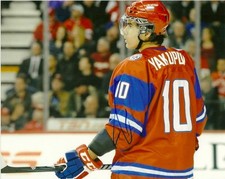 Team Russia Edmonton Oilers Nail Yakupov Signed Autographed 8x10 Photo COA TWO