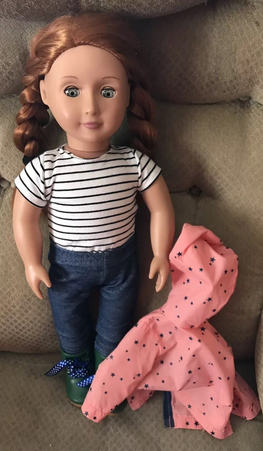 our generation doll red hair blue eyes