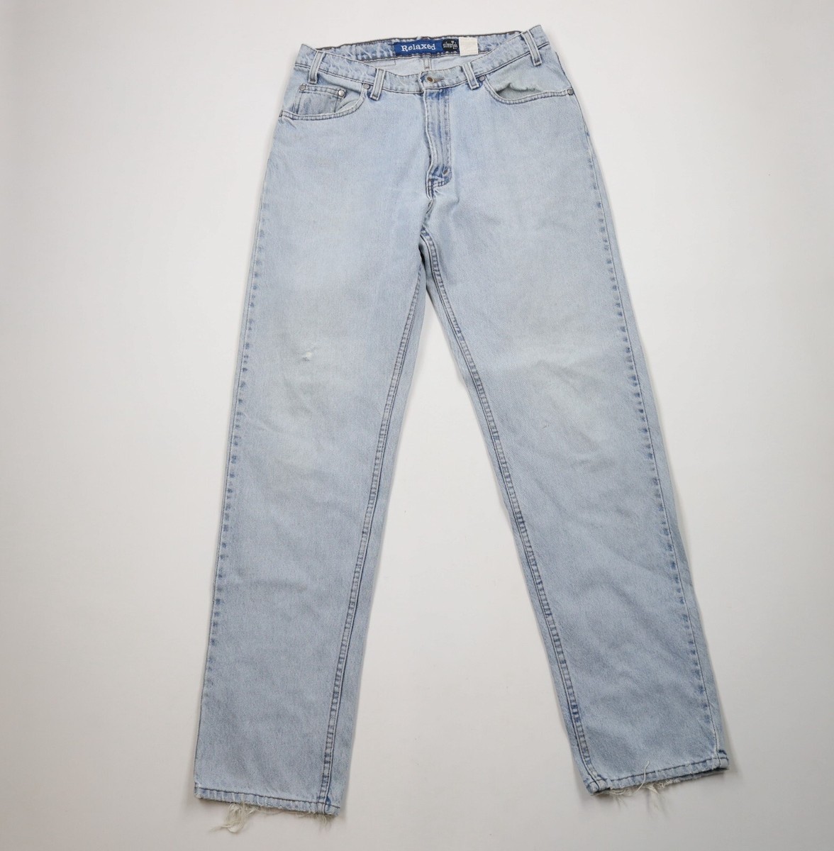 Vintage 90s Levis SilverTab Mens 33x34 Distressed Relaxed