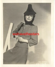 Vintage Ann Sheridan CHIC GLAMOUR FASHION '39 Publicity Portrait