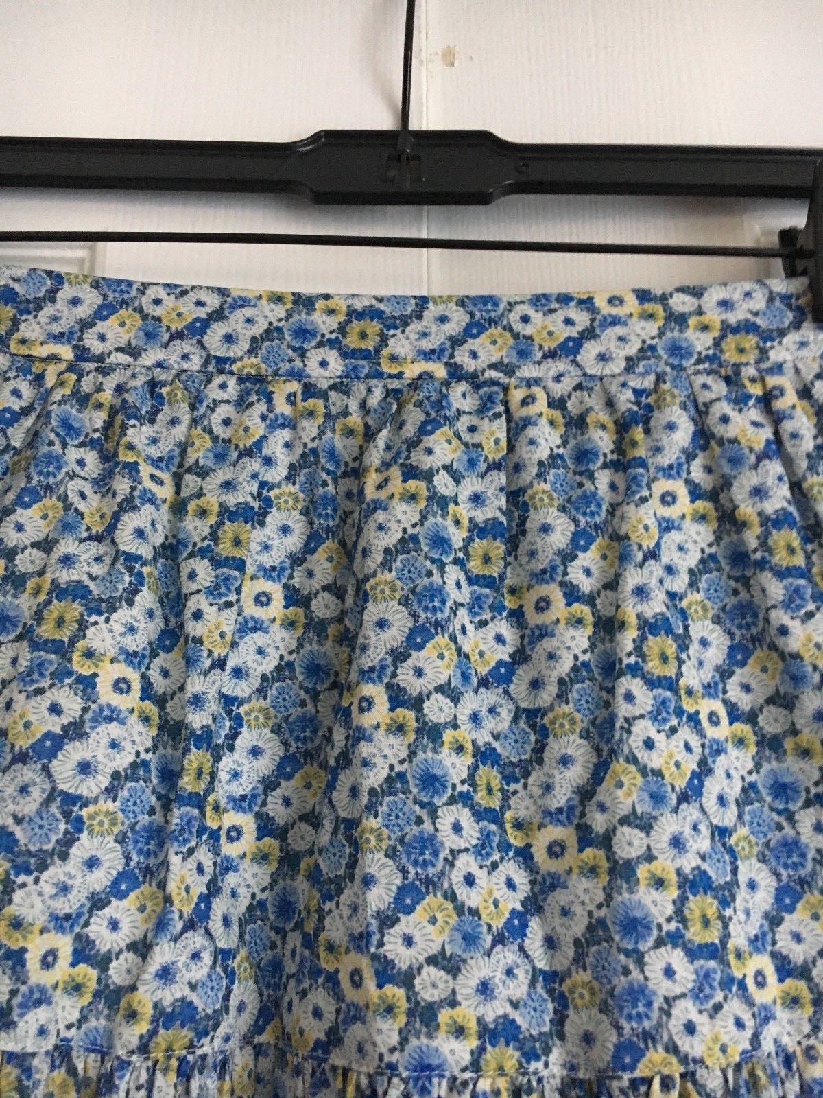 Minigonna leggera stampa floreale Saint Laurent Paris nuova di design $ 1990 36 4