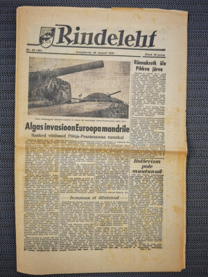 18299	 RINDELEHT	 No. 23 (56) - 10.Juni 1944 Normandy, D-Day invasion	 newspaper