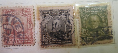Scott #204 - #319 USPS Old Vintage Stamps Collection 1901-08 - Picture 5 of 6
